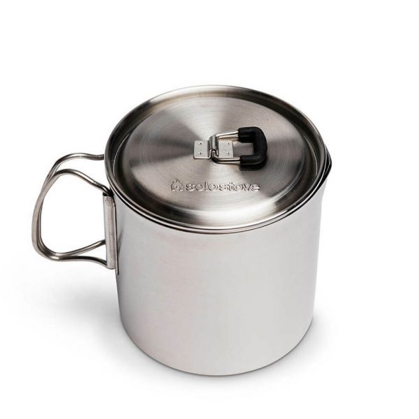 Pot solo stove camping gear