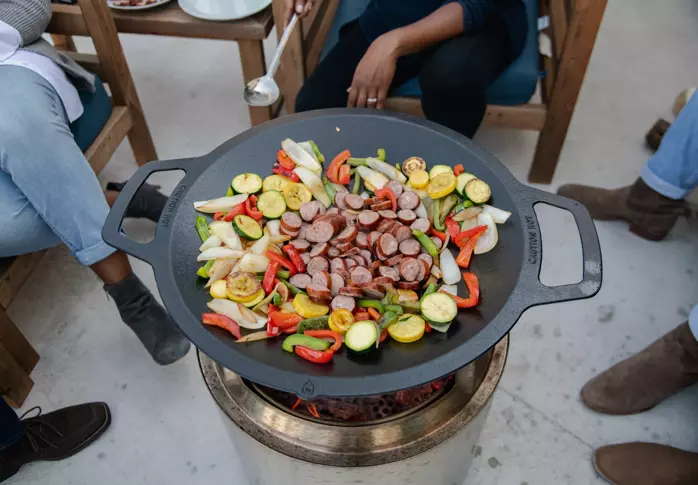 Ranger Cast Iron Wok Cooking Bundle
